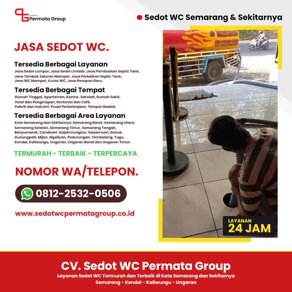 Sedot WC Semarang dan Sekitarnya - CV. Sedot WC Permata Group
